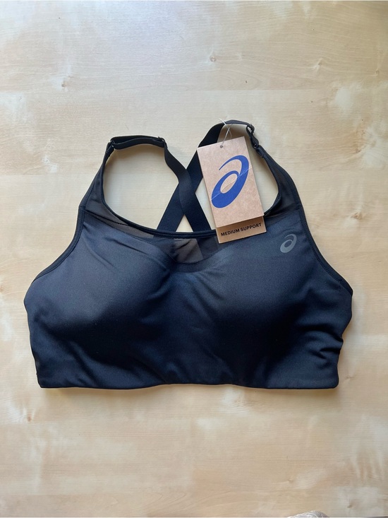 Asics Other - Asics Black Medium Support Cross-Back Accelerate Sports Bra size medium